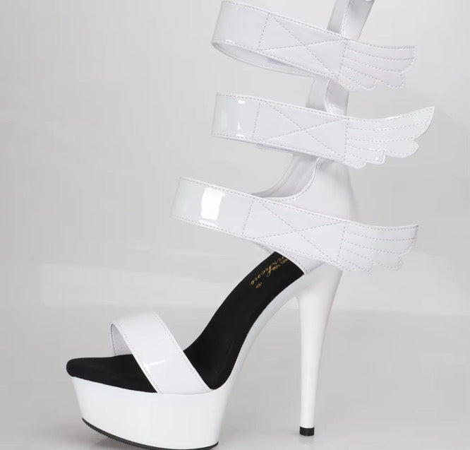White Holy Heel