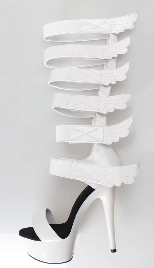 White Holy Heel