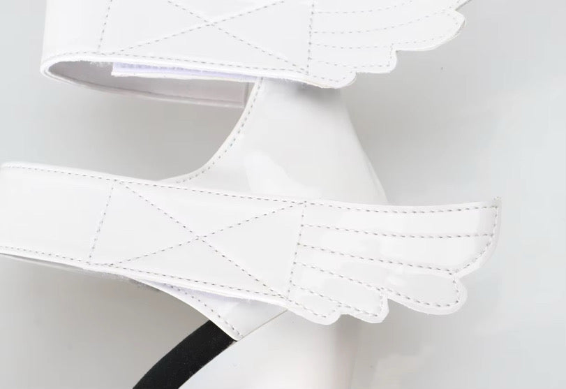 White Holy Heel