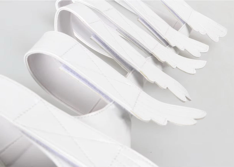 White Holy Heel