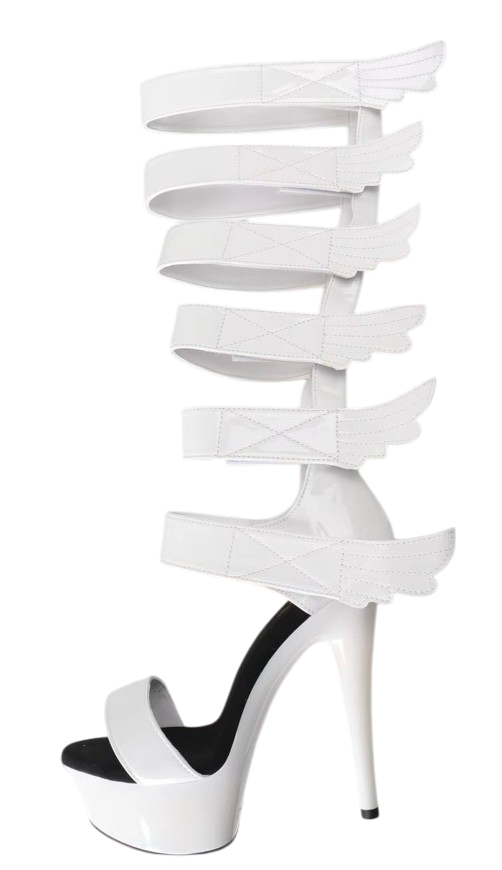 White Holy Heel