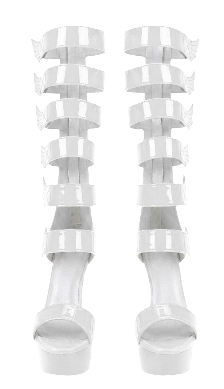 White Holy Heel